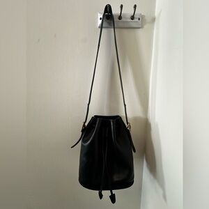 COACH Vintage Lula’s Legacy Leather Shoulder Bag #9952 in Black